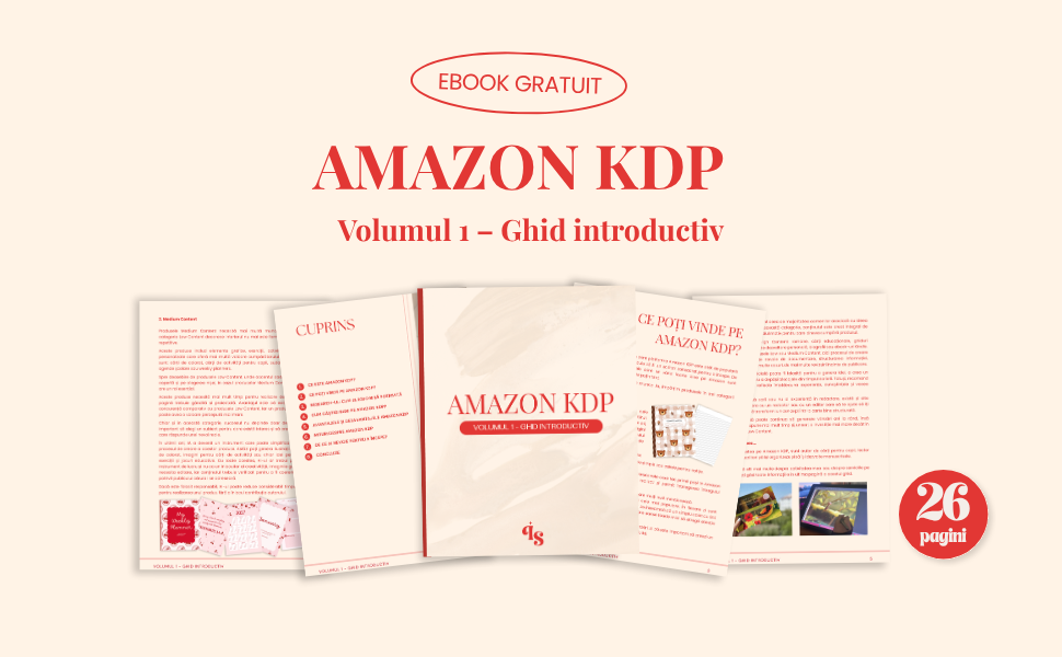 Amazon KDP – Volumul 1: Ghid introductiv gratuit