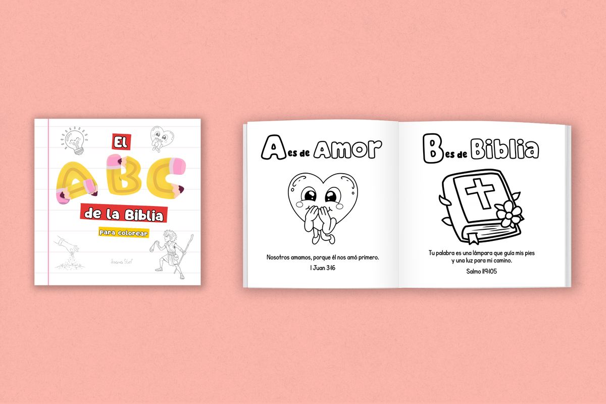 El ABC de la Biblia para colorear