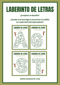 LABERINTO DE LETRAS